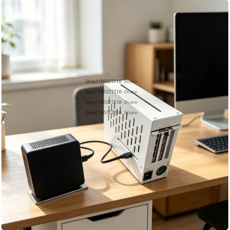 Oculink Egpu Mini Pc - Dock EGPU All-in-One, Enclosure GPU Esterna