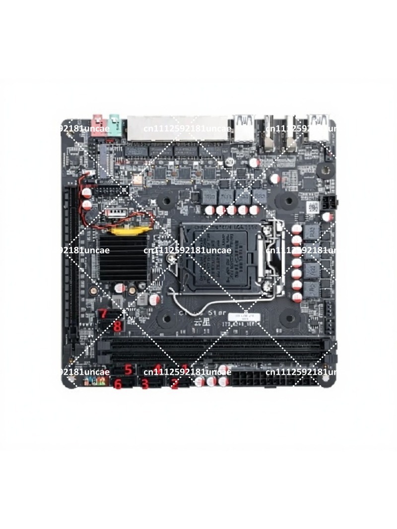 Nas Motherboard 8 Sata Mini Itx - Scheda Madre Mini ITX per CPU