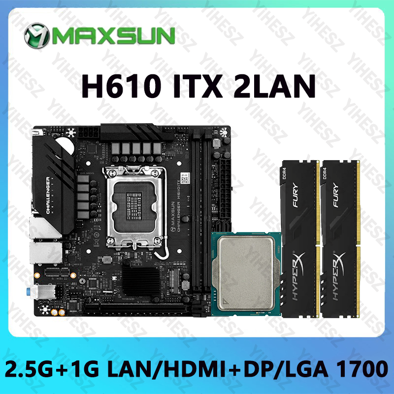 Lga1700 Itx Motherboard Ddr5 - Set Scheda Madre H610 ITX con