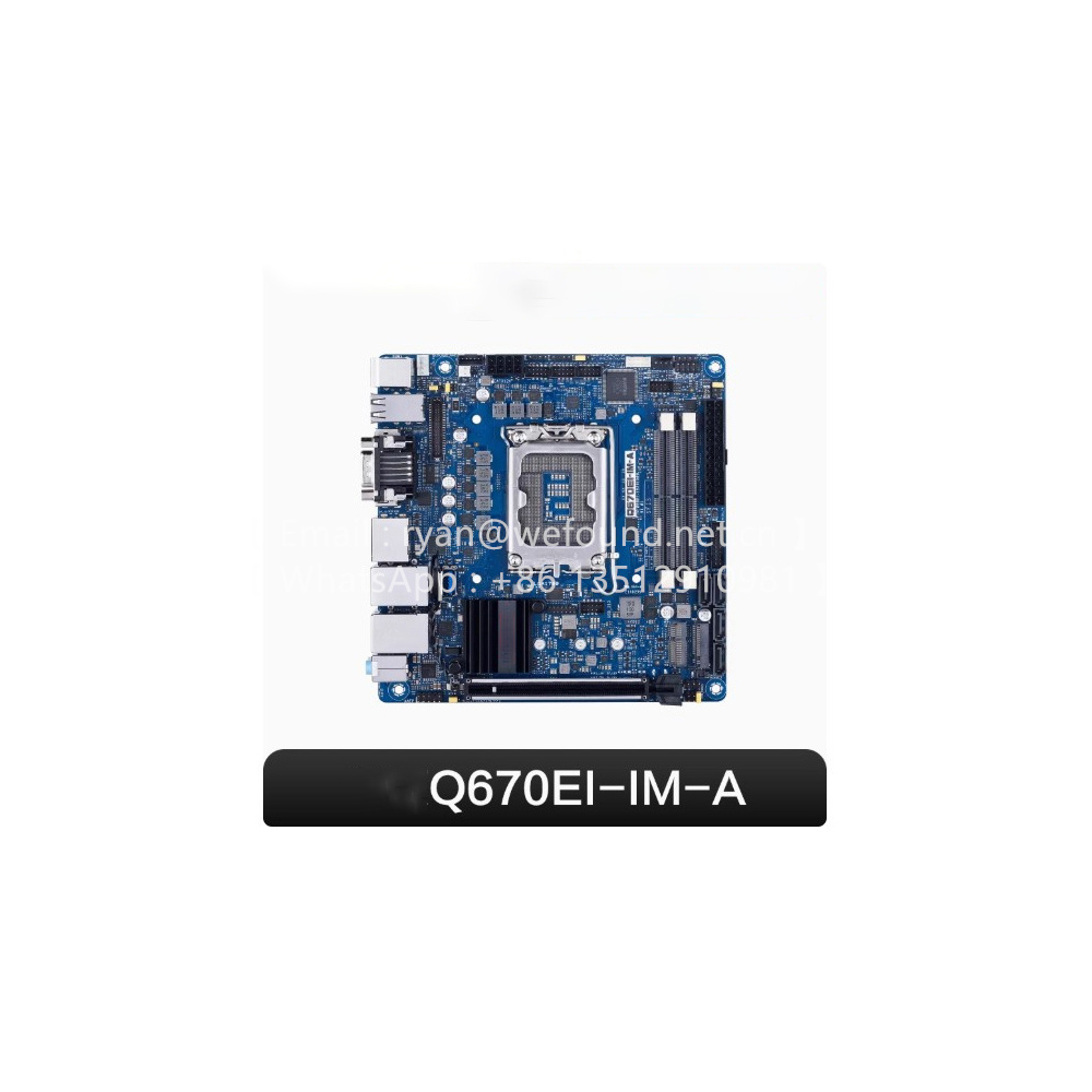 Lga1700 Itx Motherboard Ddr5 - Scheda madre Q670EI-IM-A mini-ITX Presa LGA1700