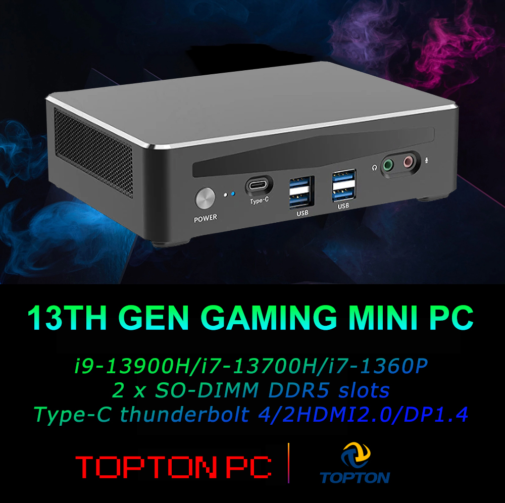 Intel Core I9 13900H Mini Pc - Mini computer da gioco 13a generazione
