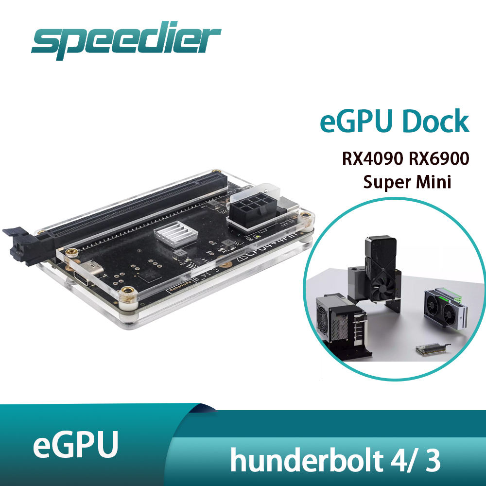 Thunderbolt 4 Egpu Dock Mini Pc - Dock eGPU Thunderbolt 4 3, Stazione