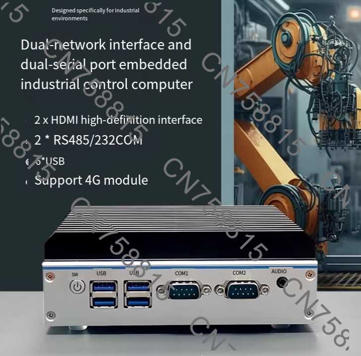 Fanless Industrial Pc Rs485 Core I7 - PC Industriale Embedded Fanless Completamente Sigillato