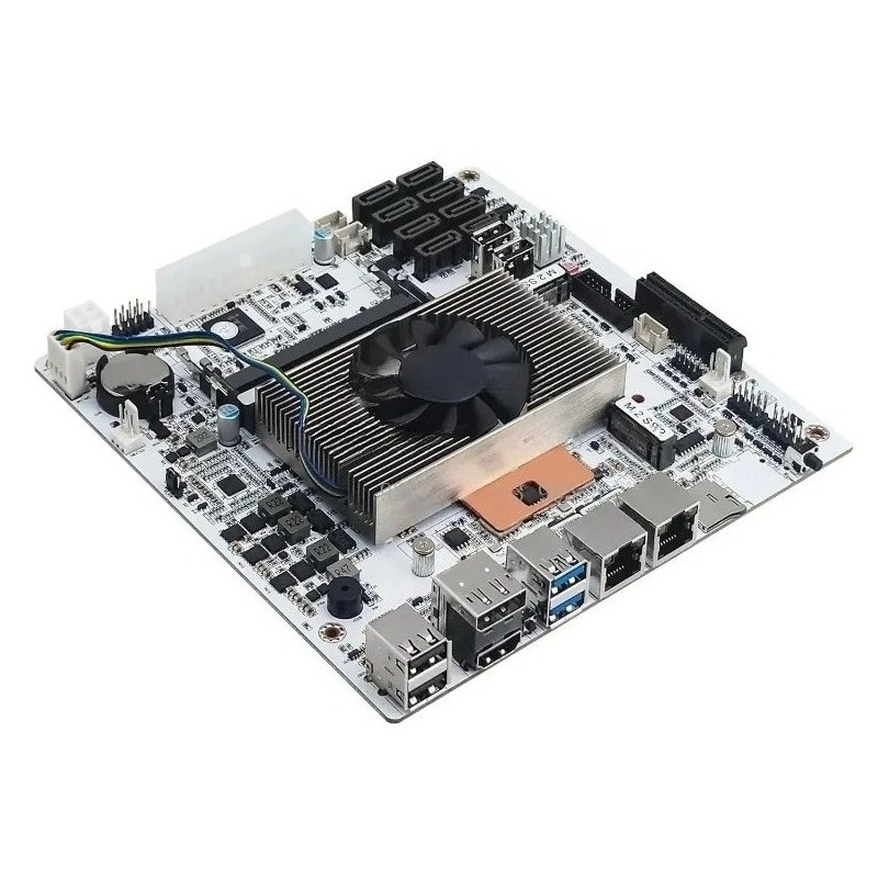 Nas Motherboard 8 Sata Mini Itx - Scheda Madre Mini‑ITX M11 NAS Bianca