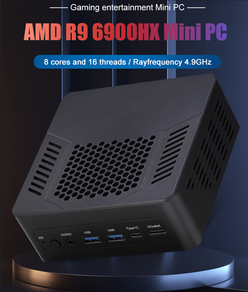 Amd Ryzen 9 7940Hs 64Gb Mini Pc - Mini PC Qculink con AMD Ryzen