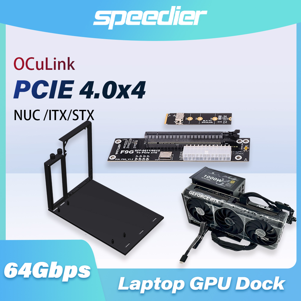Adattatore EGPU F9G 64Gbps Ocu - Oculink Egpu Mini Pc recensione e prezzo