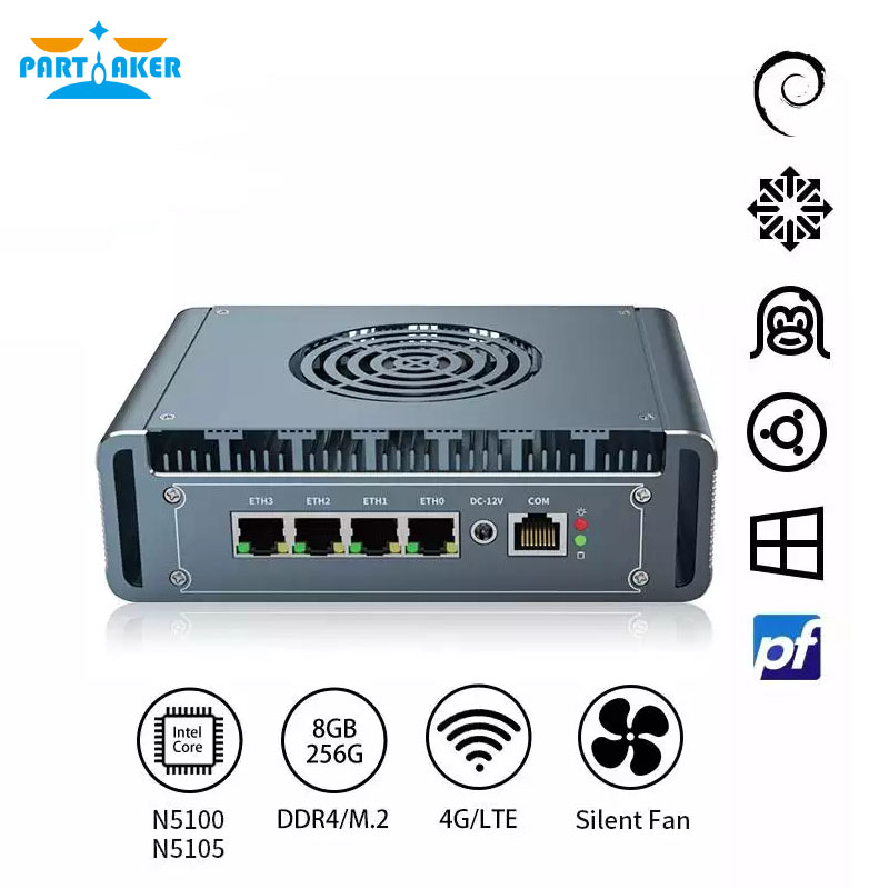 Router firewall mini PC senza  - Pfsense Firewall Router 2.5G 4 I226 recensione e prezzo