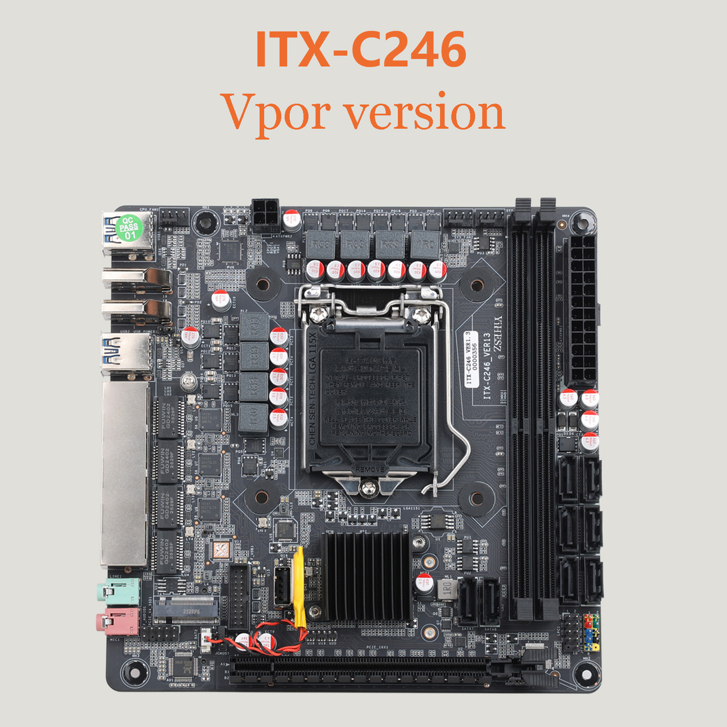 Scheda Madre Mini-ITX C246 per - Nas Motherboard 8 Sata Mini Itx recensione e prezzo