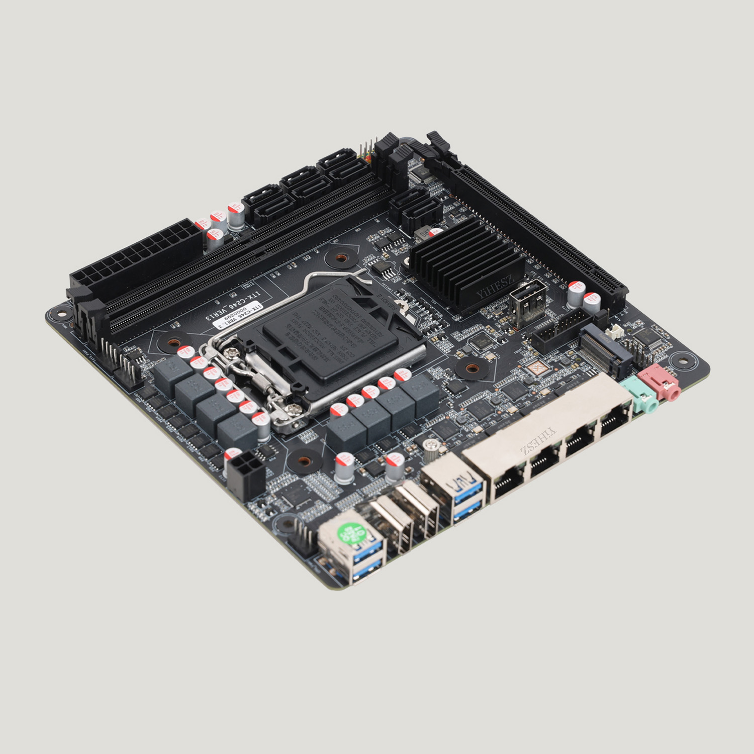 Scheda Madre Mini-ITX C246 per - Nas Motherboard 8 Sata Mini Itx recensione e prezzo