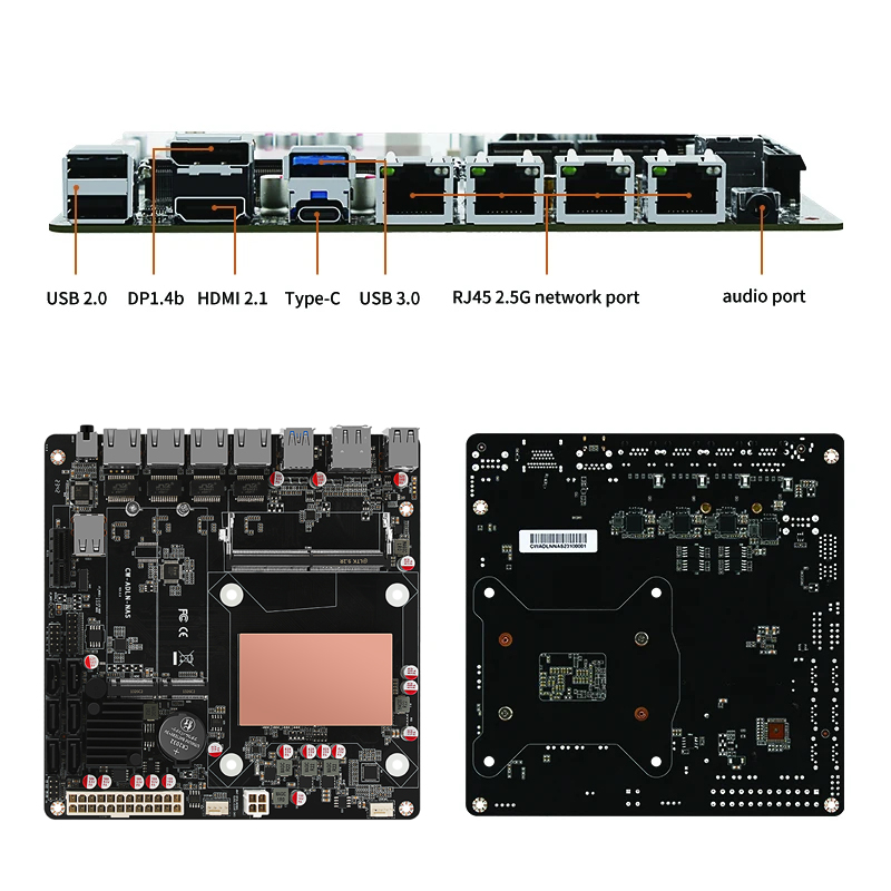Scheda Madre ITX N150 per NAS, - Nas Motherboard 8 Sata Mini Itx recensione e prezzo