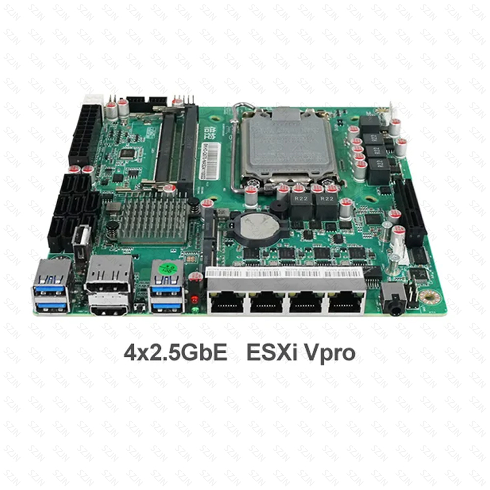 NAS Set Q670 MINI ITX Scheda m - Nas Motherboard 8 Sata Mini Itx recensione e prezzo