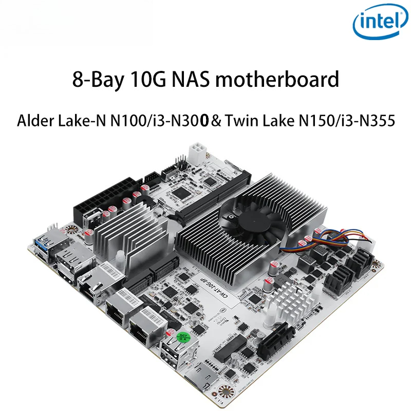 Scheda Madre NAS 8-Bay 10G Int - Nas Motherboard 8 Sata Mini Itx recensione e prezzo