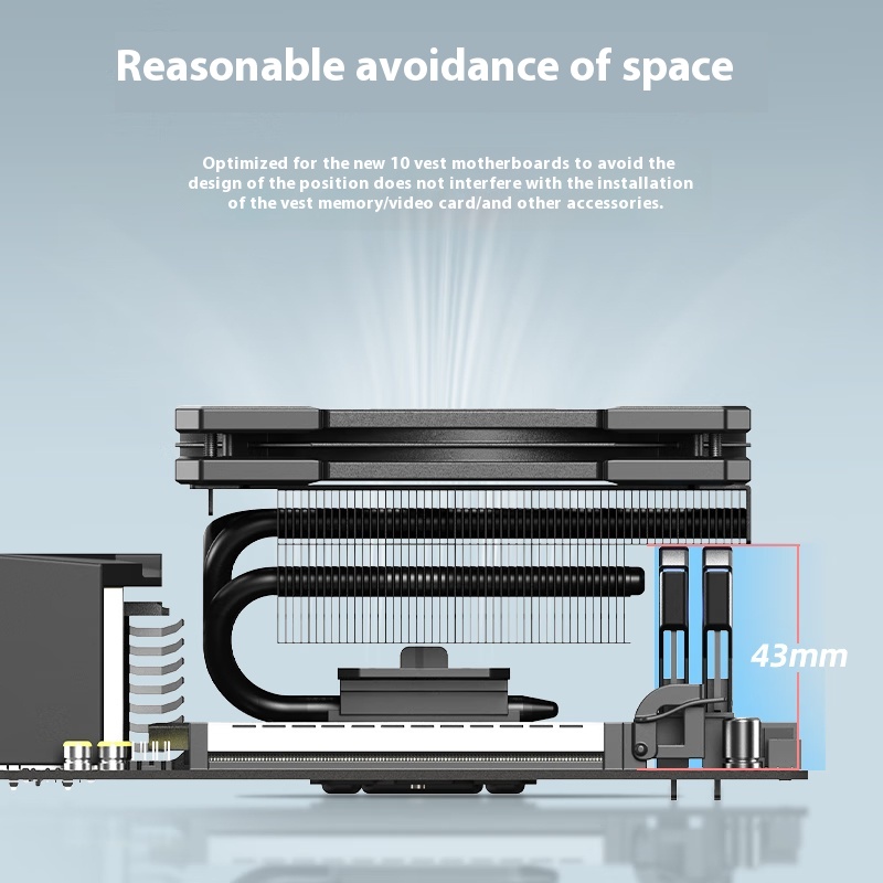 ID-COOLING IS-67-XT 6 tubi di  - Lga1700 Itx Motherboard Ddr5 recensione e prezzo