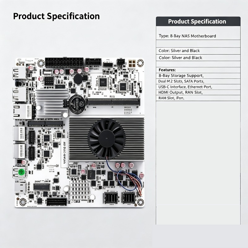 Scheda Madre Mini ITX NAS con  - Nas Motherboard 8 Sata Mini Itx recensione e prezzo
