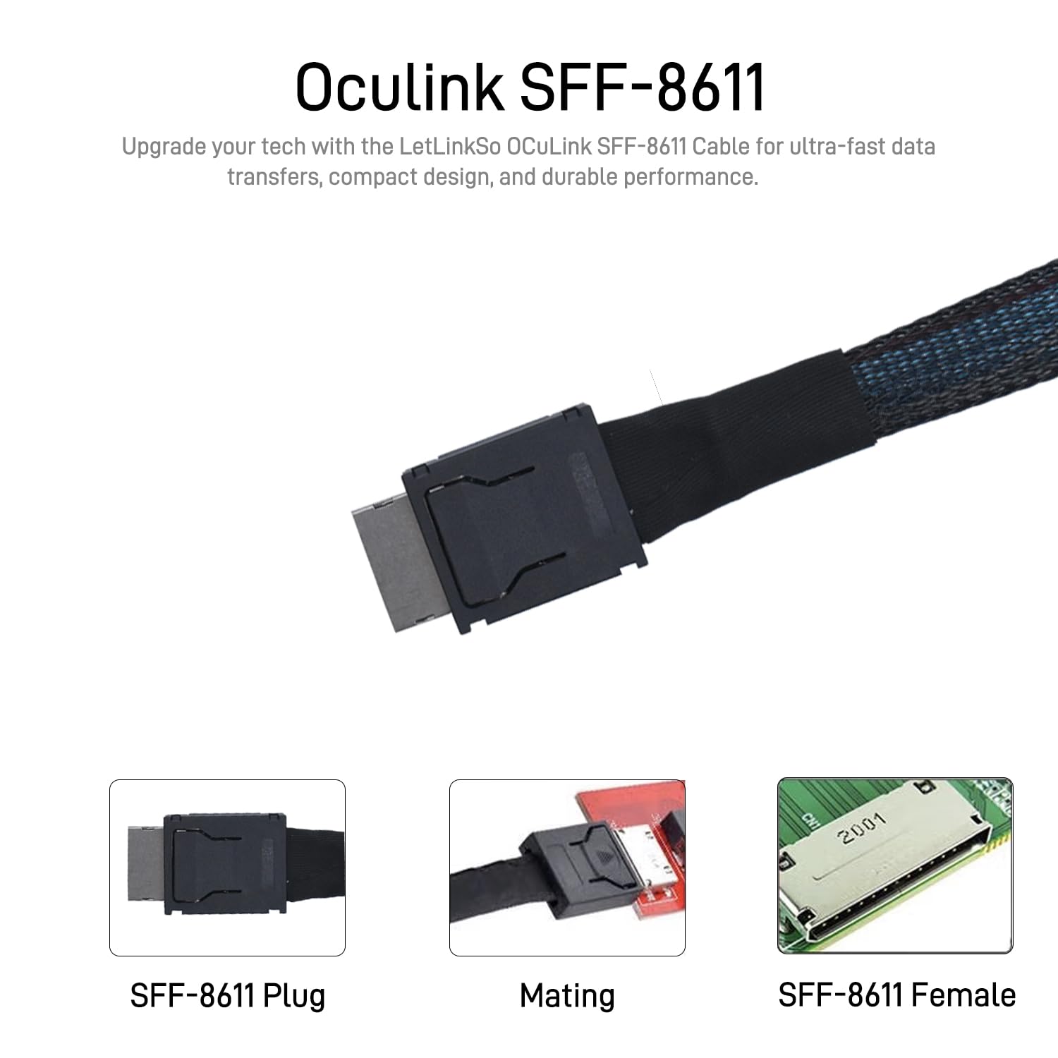 JonISerl Cavo Oculink PCIe 4.0 - Oculink Egpu Mini Pc recensione e prezzo