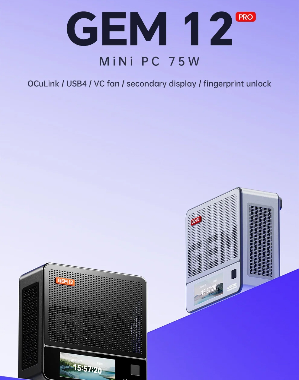 GEM12 Pro AMD Ryzen 7 8845HS G - Amd Ryzen 7 7840Hs Mini Pc recensione e prezzo