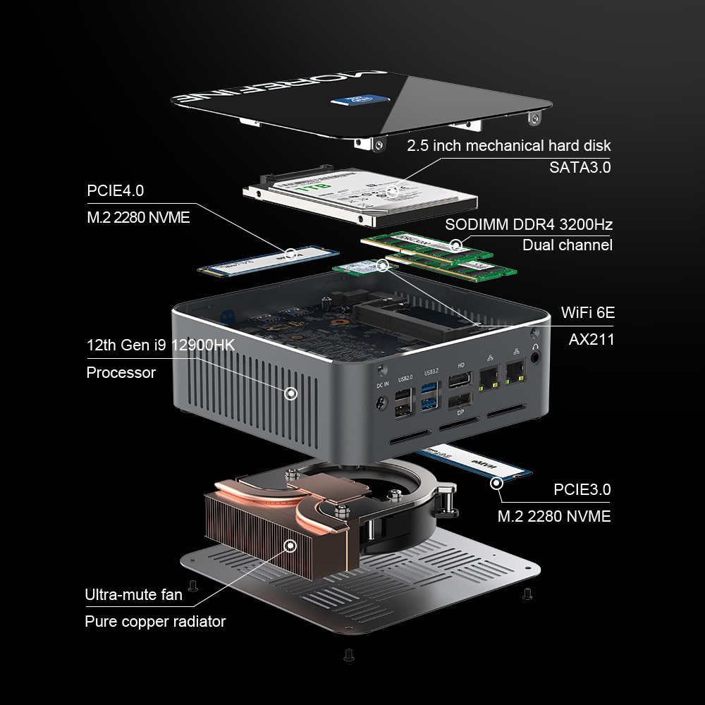 2025 Mini computer Intel Core  - Intel Core I9 13900H Mini Pc recensione e prezzo