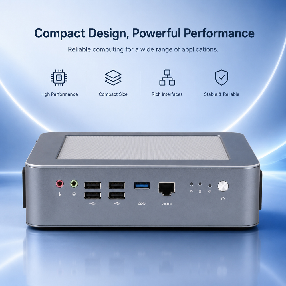 Mini PC Qotom Q51551ST con Int - Dual Lan 10G Sfp+ Mini Pc recensione e prezzo