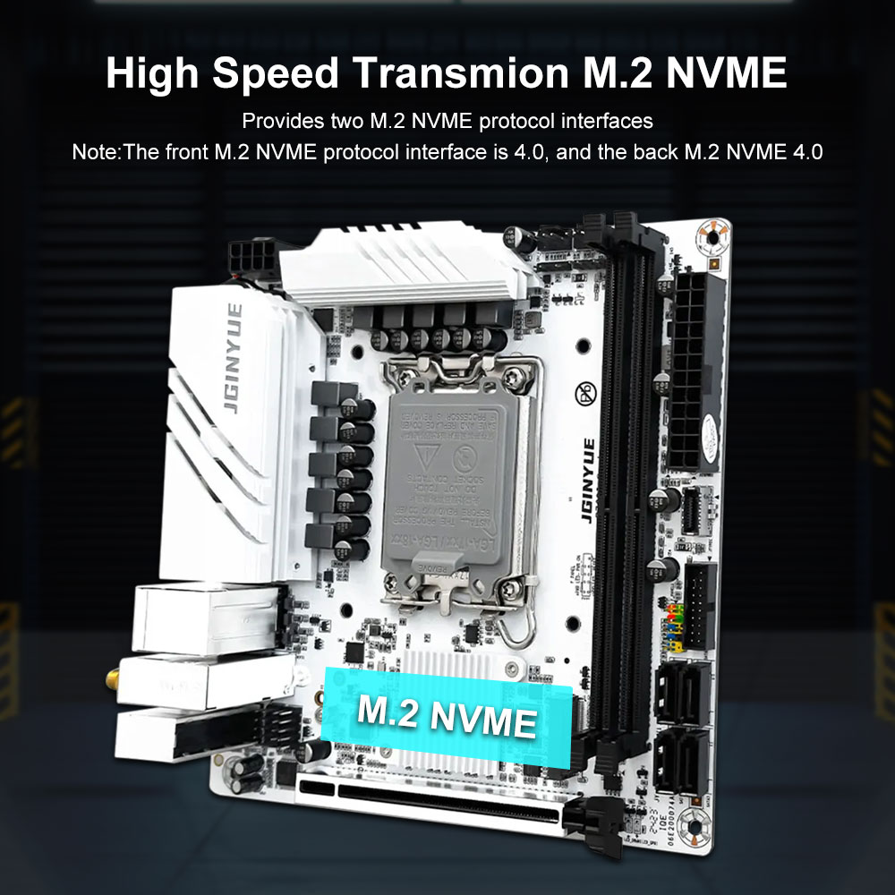 Scheda Madre JGINYUE B760 LGA  - Lga1700 Itx Motherboard Ddr5 recensione e prezzo