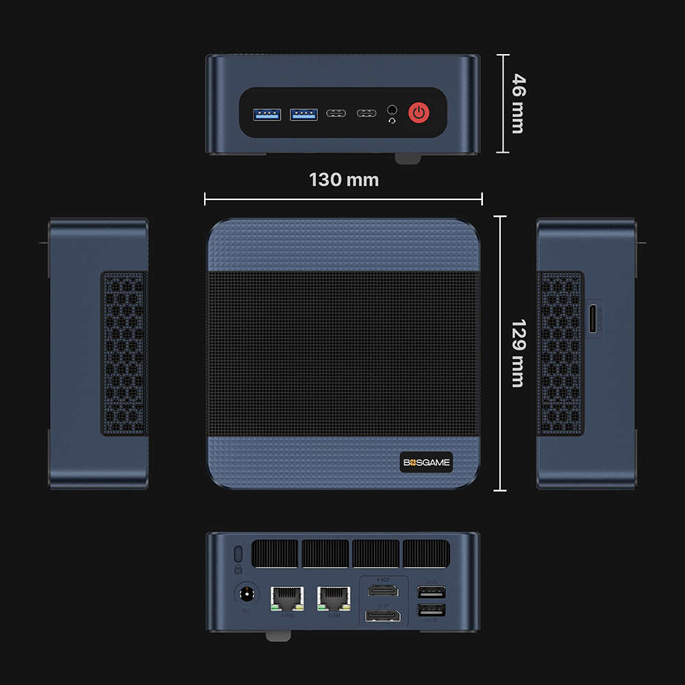 BOSGAME M4 Neo Mini PC AMD Ryz - Amd Ryzen 7 7840Hs Mini Pc recensione e prezzo