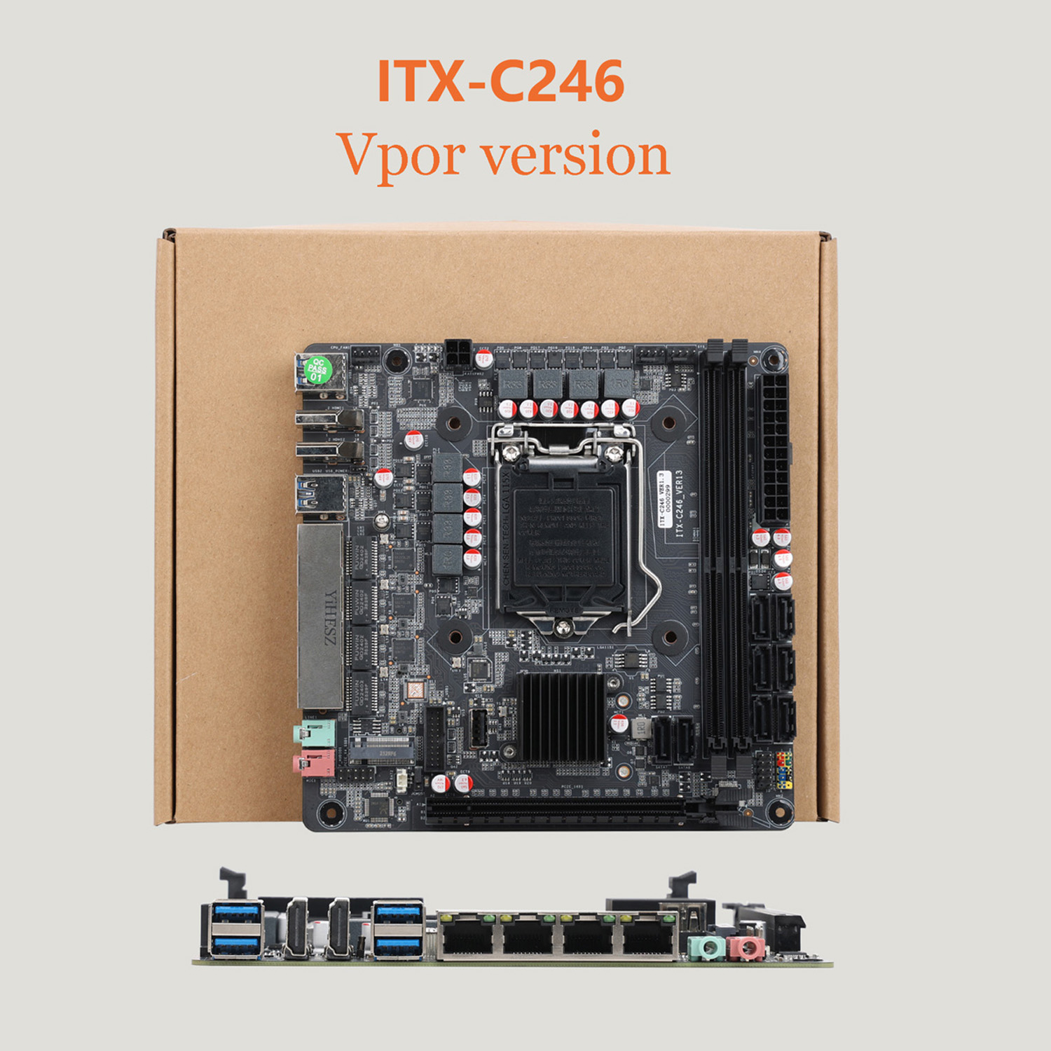 LGA1151 C246 Vpro NAS Scheda m - Nas Motherboard 8 Sata Mini Itx recensione e prezzo