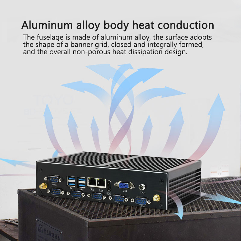 Mini PC Industriale Fanless co - Fanless Industrial Pc Rs485 Core I7 recensione e prezzo