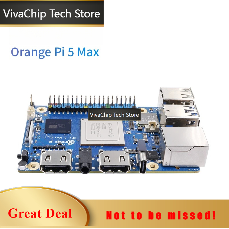 VivaChip TechOrange Pi 5 Max 1 - Rockchip Rk3588 Development Board recensione e prezzo